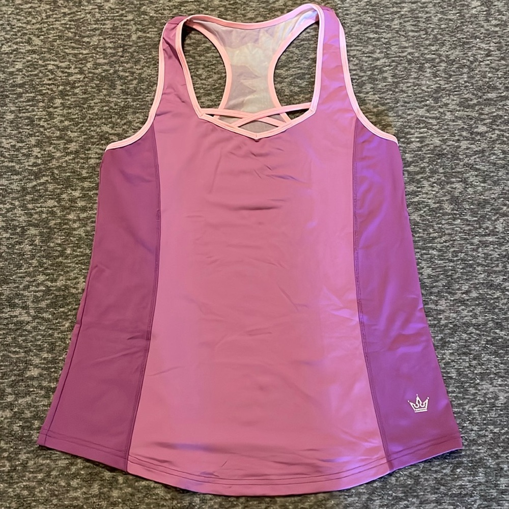 Gently Used Worn Once Crowned Athletics Golden Dreamer Flow Tank Top